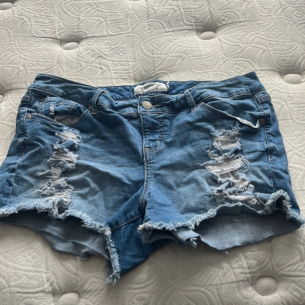 Torrid Jean shorts